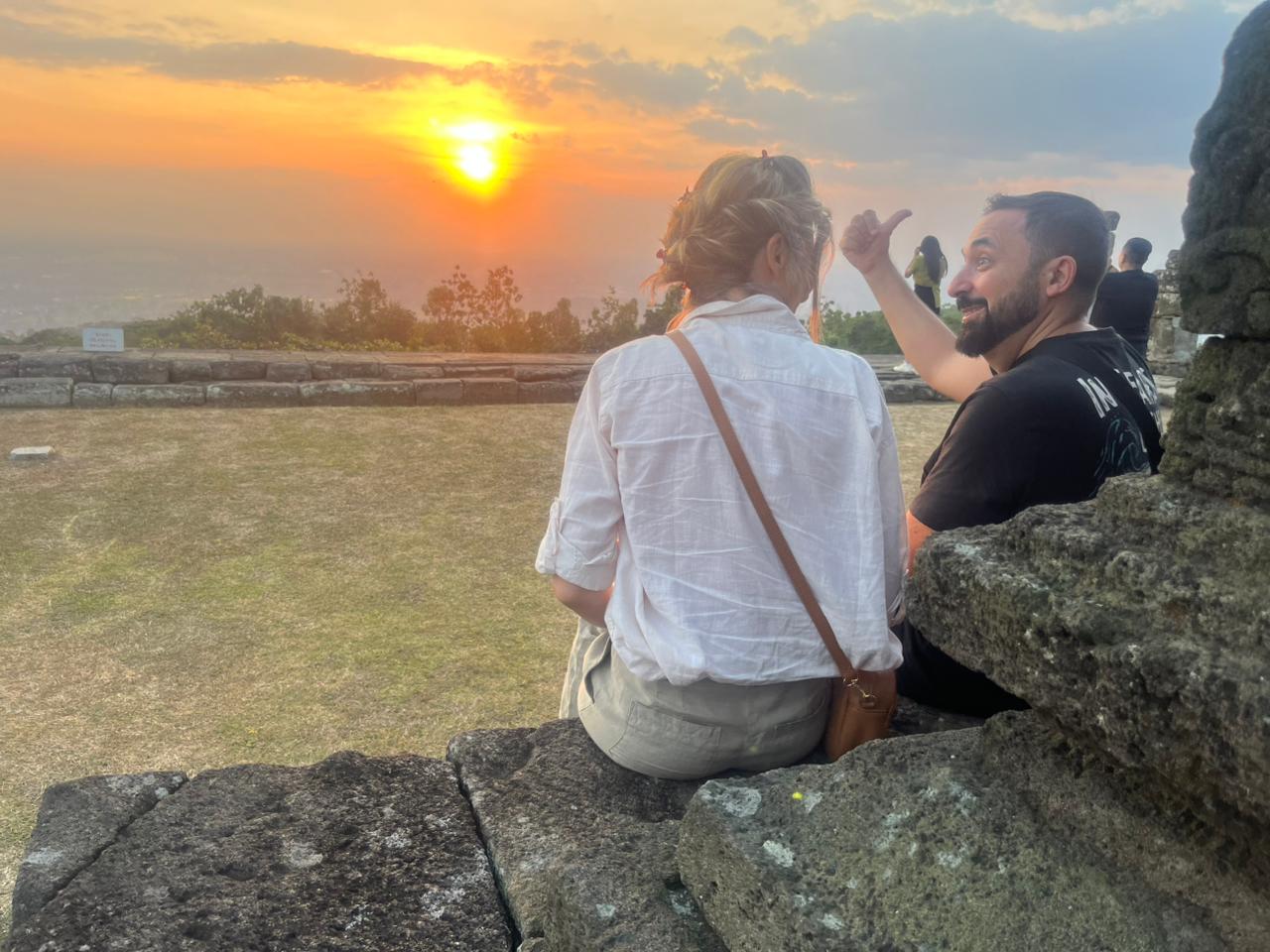 IJO Tample Sunset
